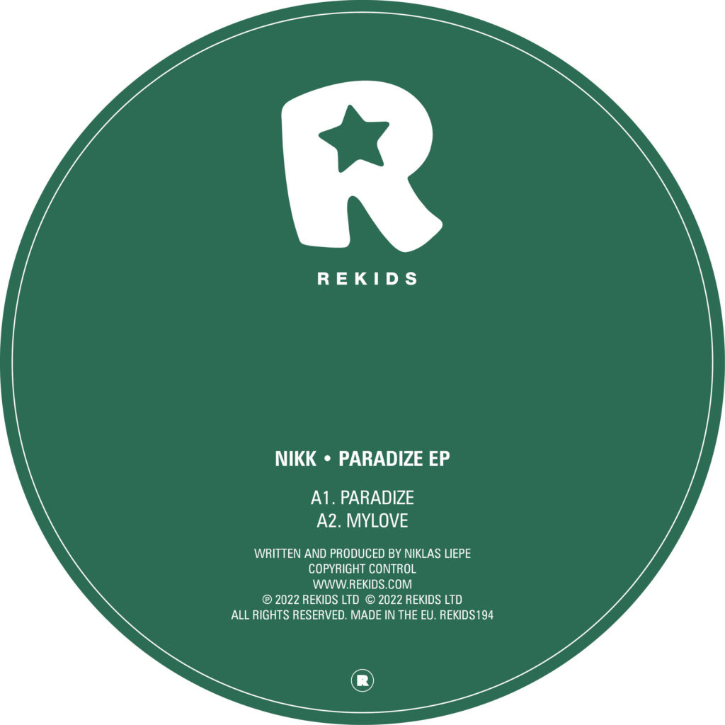 Nikk/PARADIZE EP 12"