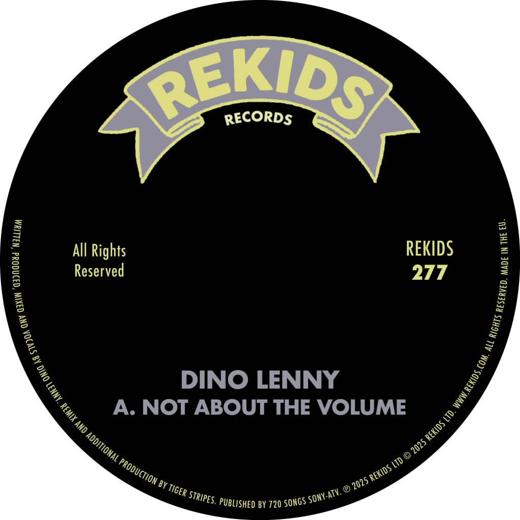 Dino Lenny/NOT ABOUT THE VOLUME 12"