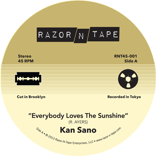 Kan Sano/EVERYBODY LOVES THE SUNSHINE 7"