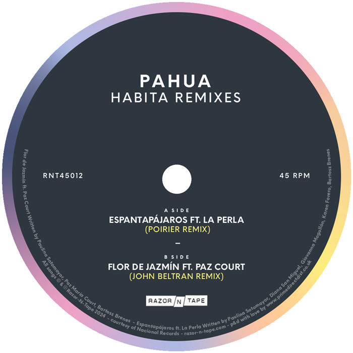 Pahua/ESPANTAPAJAROS (POIRER REMIX) 7"