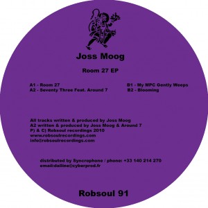Joss Moog/ROOM 27 EP 12"