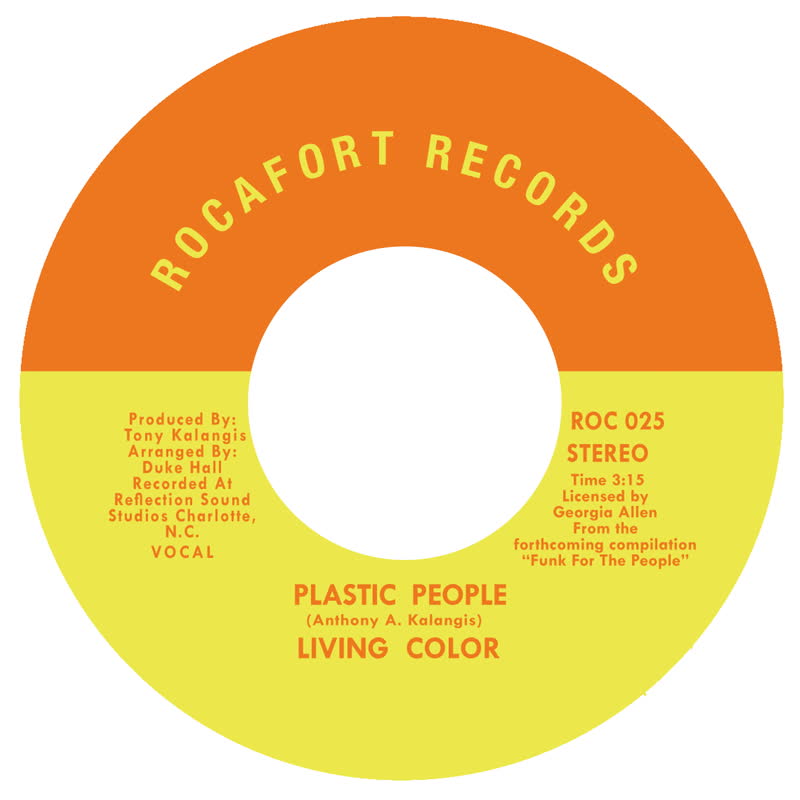 Living Color/PLASTIC PEOPLE 7"