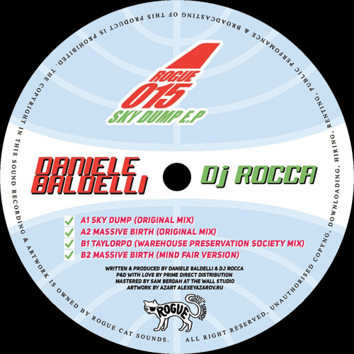 Daniele Baldelli & DJ Rocca/SKY DUMP 12"