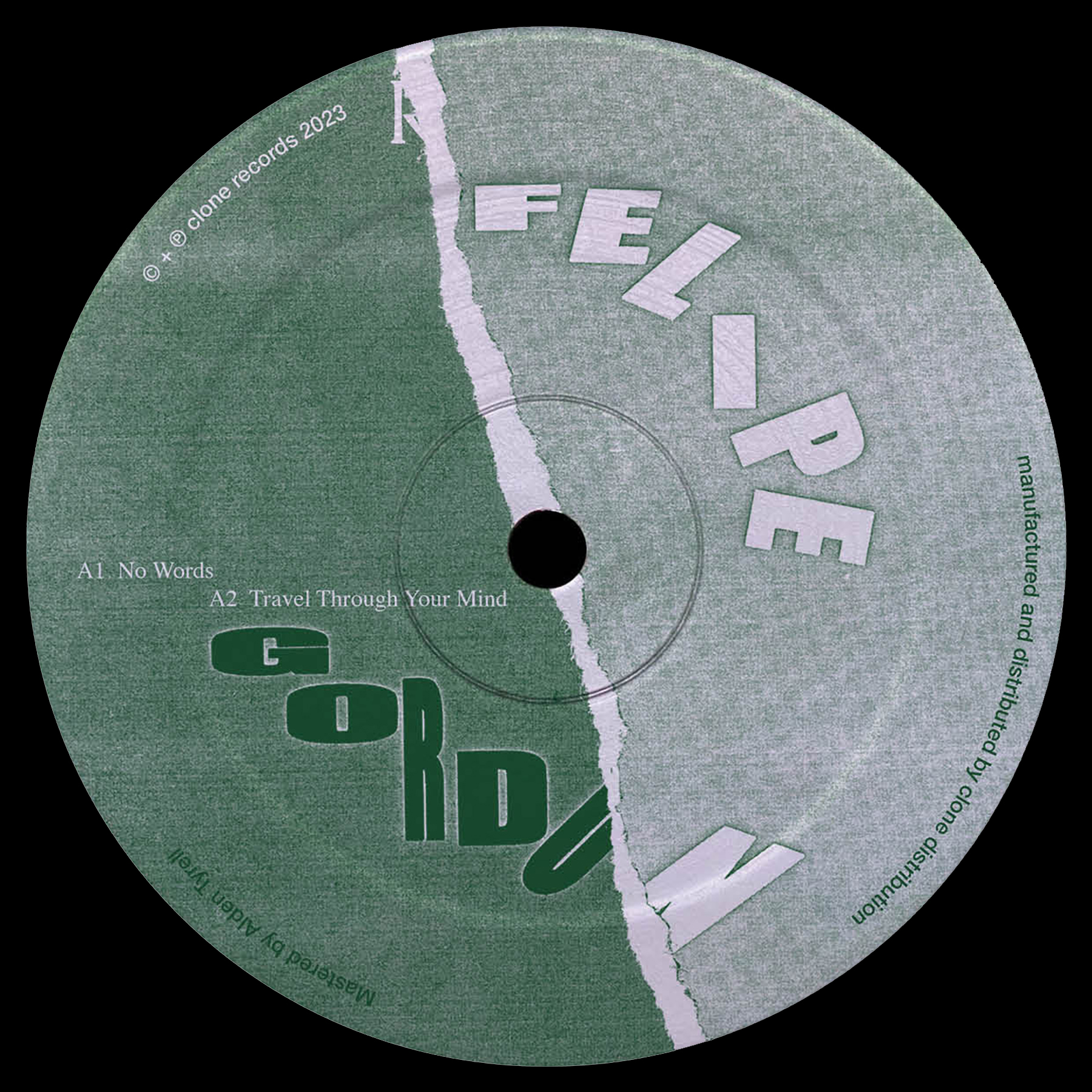 Felipe Gordon/NO WORDS 12"