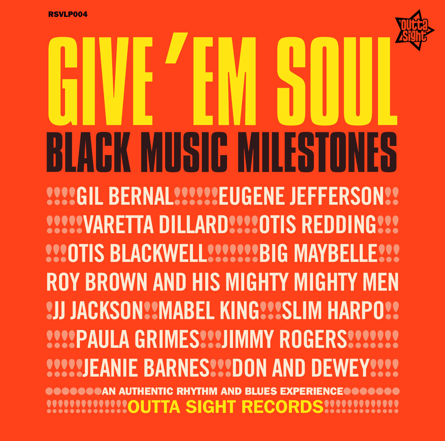 Various/GIVE 'EM SOUL (OUTTA SIGHT) LP