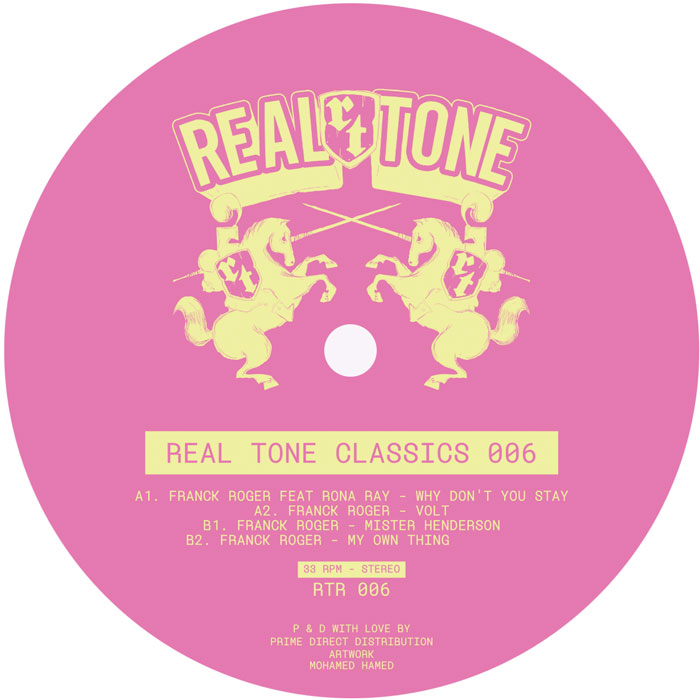 Franck Roger/REAL TONE CLASSICS 006 12"