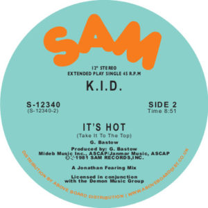 K.I.D./HUPENDI MUZIKI WANGU?! 12"