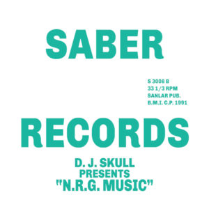 DJ Skull/N.R.G. MUSIC EP 12"