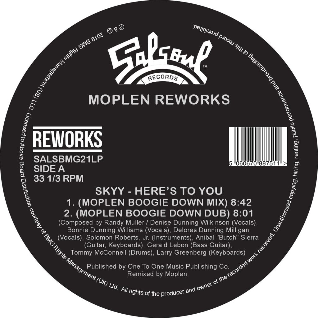 Moplen/SALSOUL REWORKS 12"