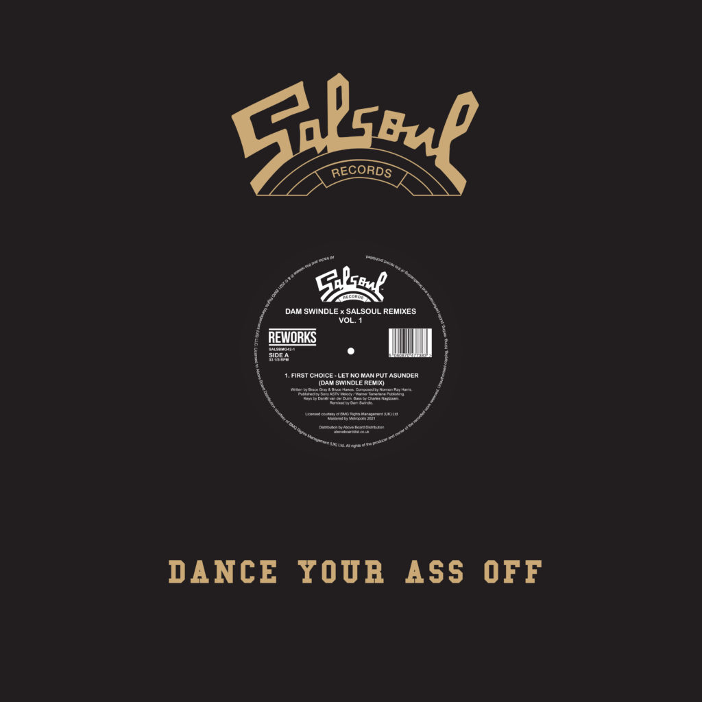 Dam Swindle/SALSOUL REMIXES VOL. 1 12"