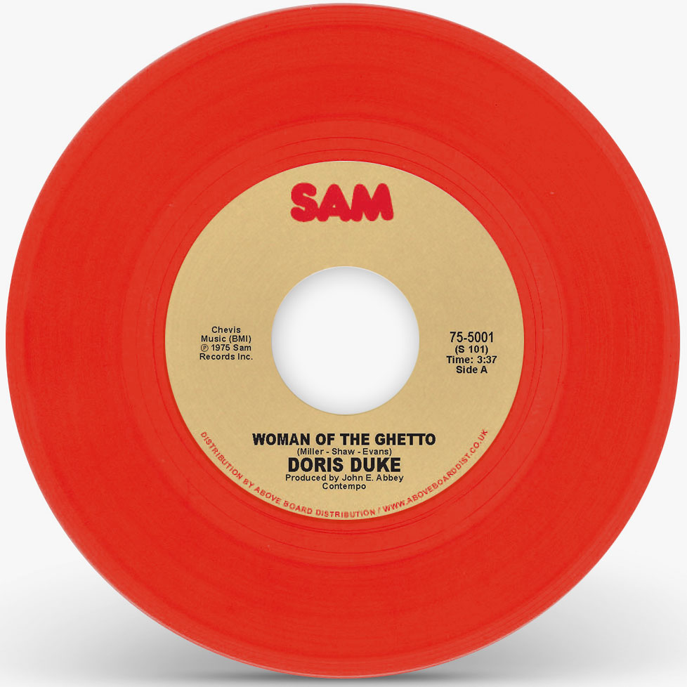 Doris Duke/WOMAN OF THE GHETTO (RED) 7"