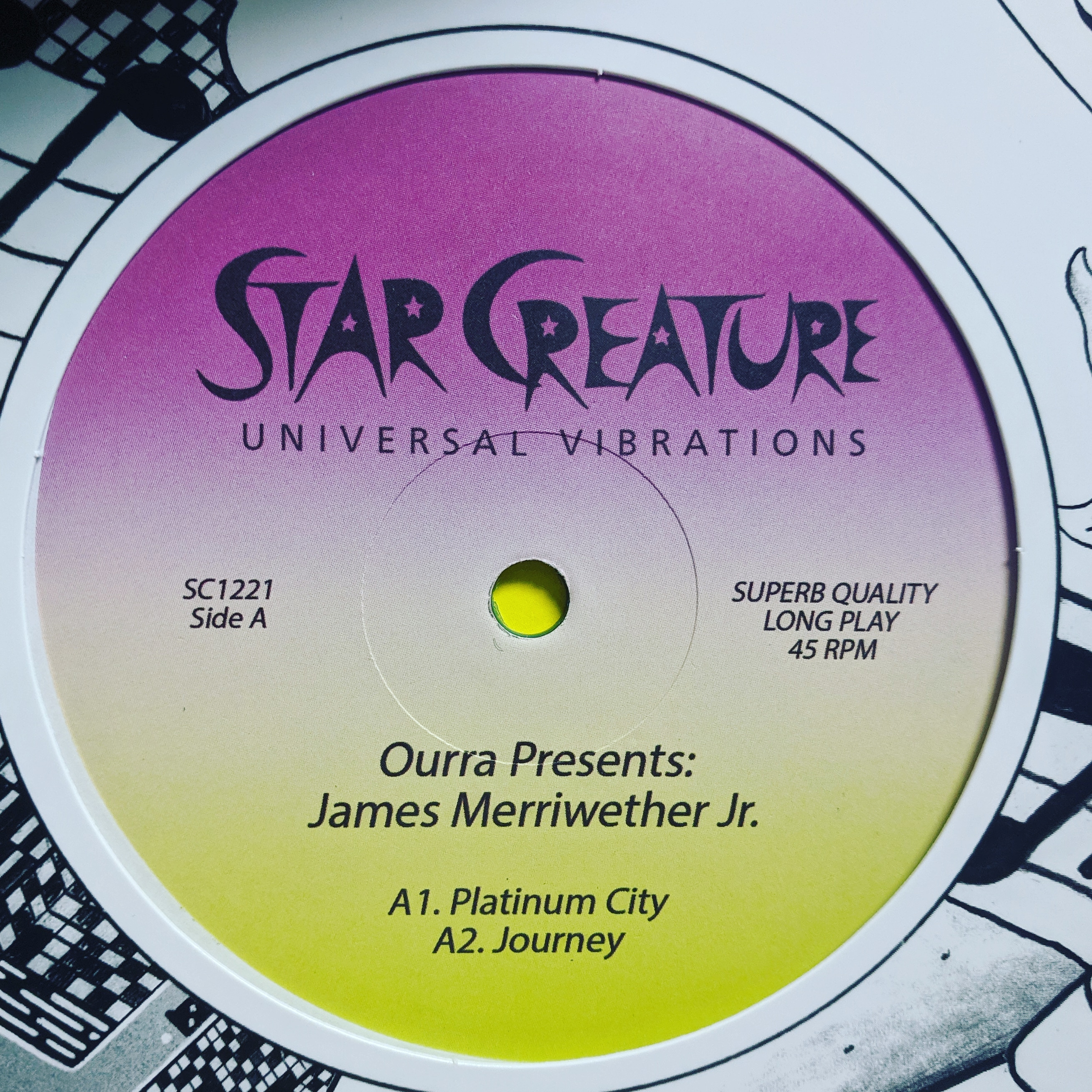 Ourra+J Merriwether Jr/PLATINUM CITY 12"