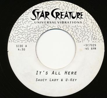 Saucy Lady/IT'S ALL HERE 7"