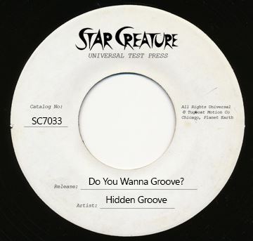 Hidden Groove/DO YOU WANNA GROOVE 7"