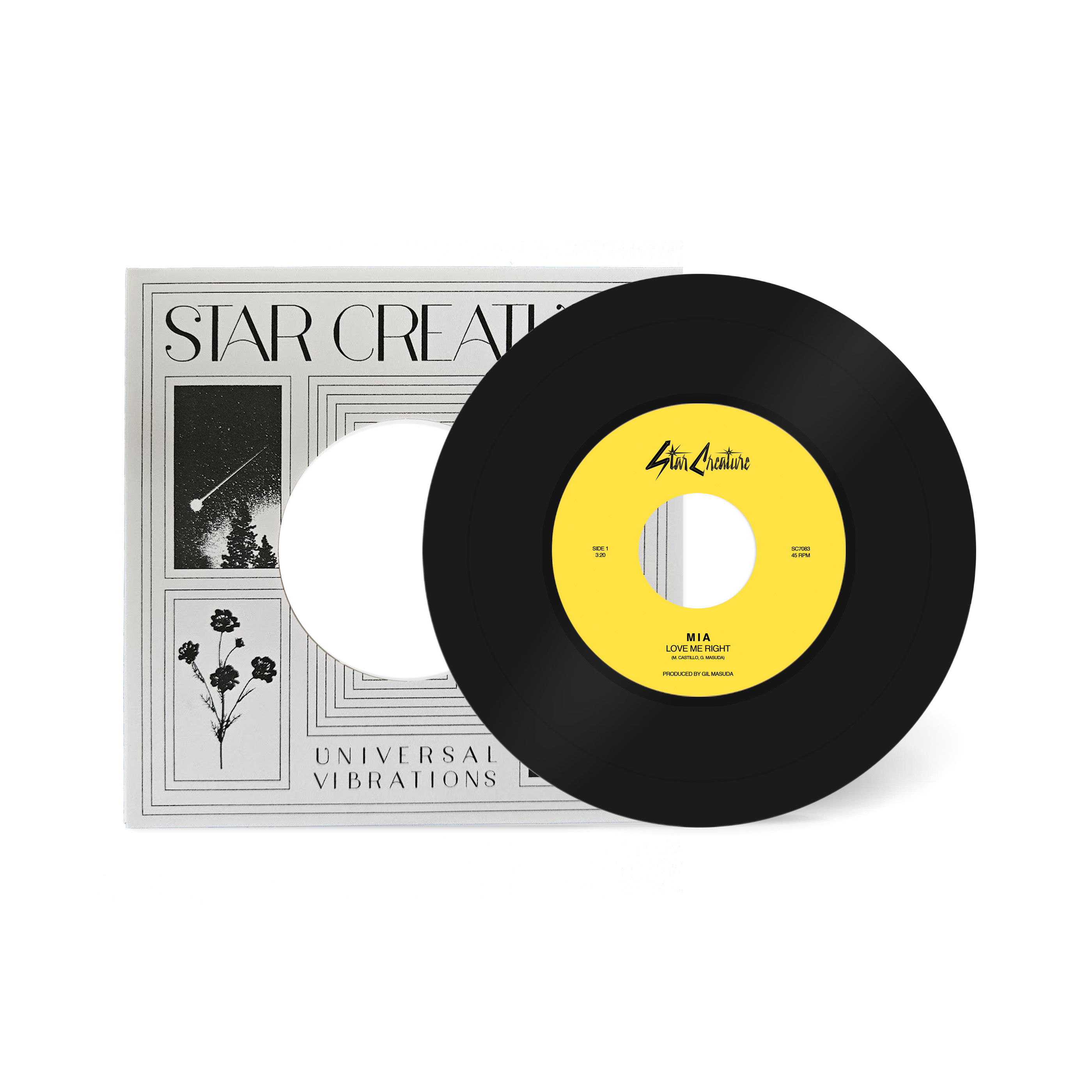 MIA/LOVE ME RIGHT & CREATURES OF THE NIGHT 7"