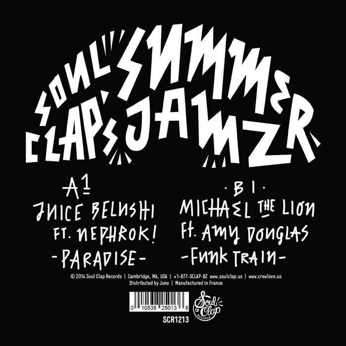 Soul Clap/VINYL ONLY SUMMER JAMZ 12"