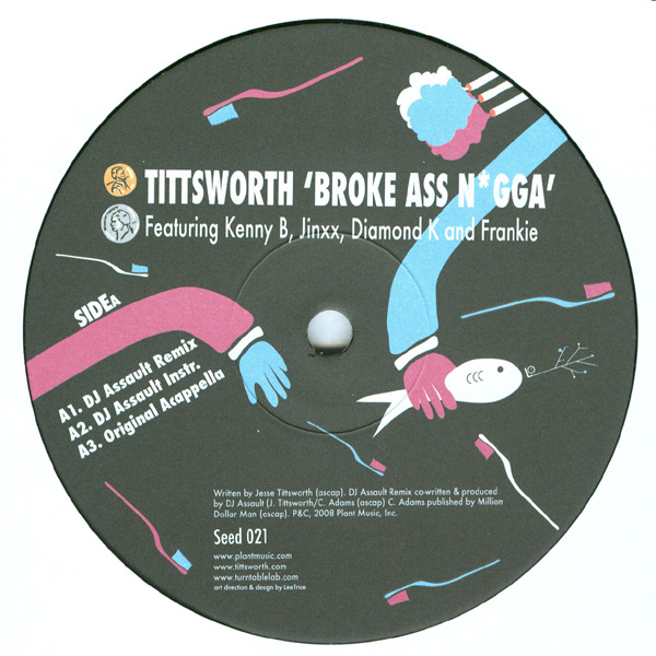 Tittsworth/BROKE ASS N*GGA 12"