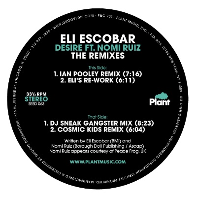 Eli Escobar/DESIRE THE REMIXES 12"