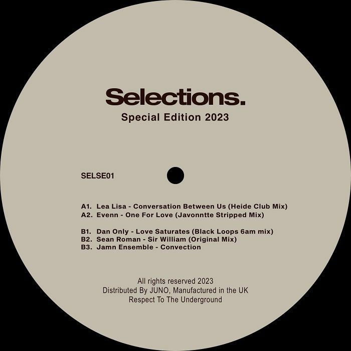 Various/SELECTIONS SPECIAL EDITION 2023 12"