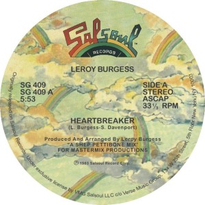 Leroy Burgess/HEARTBREAKER 12"