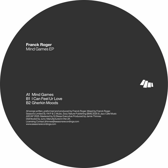Franck Roger/MIND GAMES EP 12"