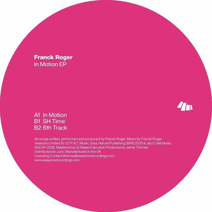 Franck Roger/IN MOTION EP 12"