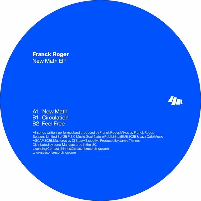 Franck Roger/NEW MATH EP 12"