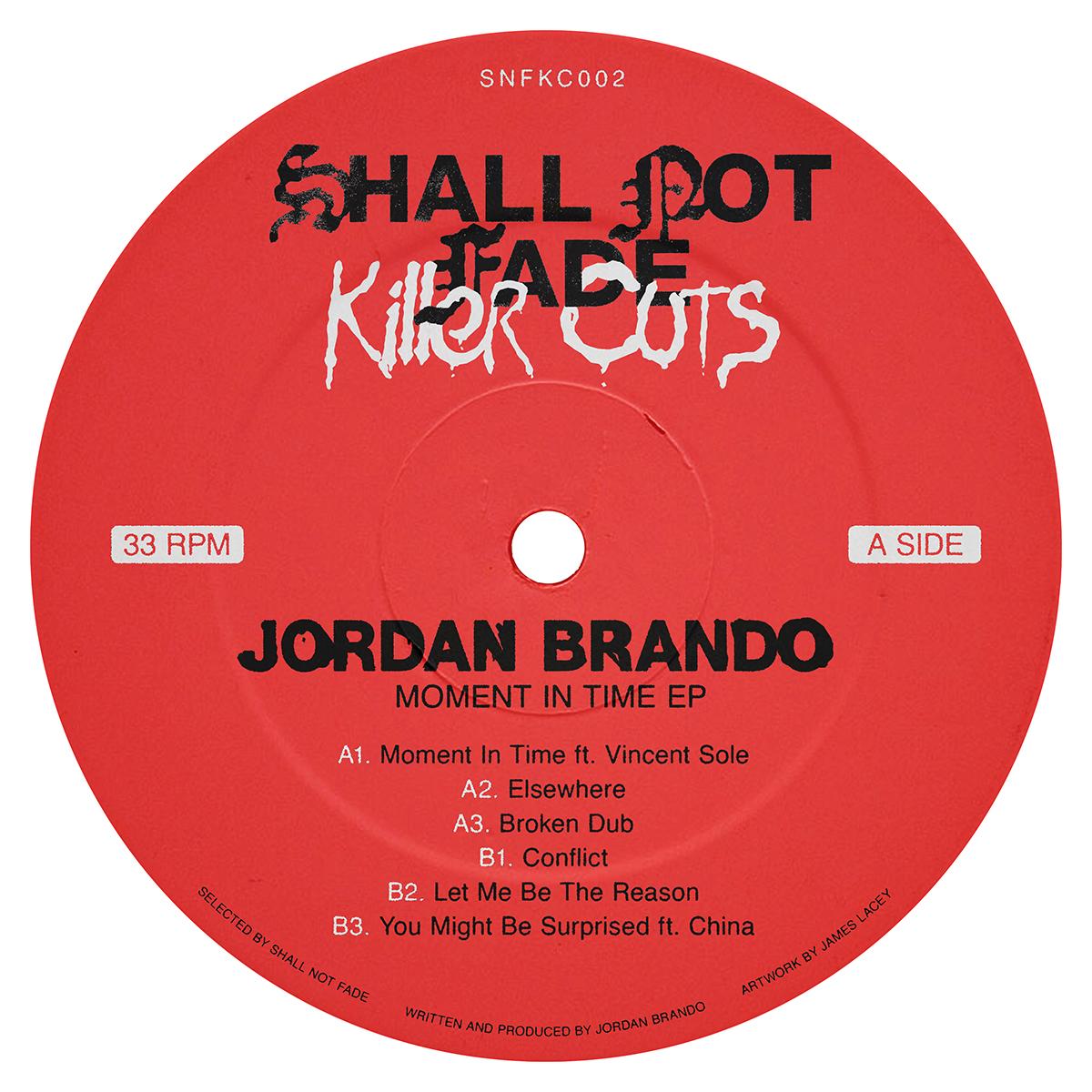 Jordan Brando/MOMENT IN TIME EP 12"