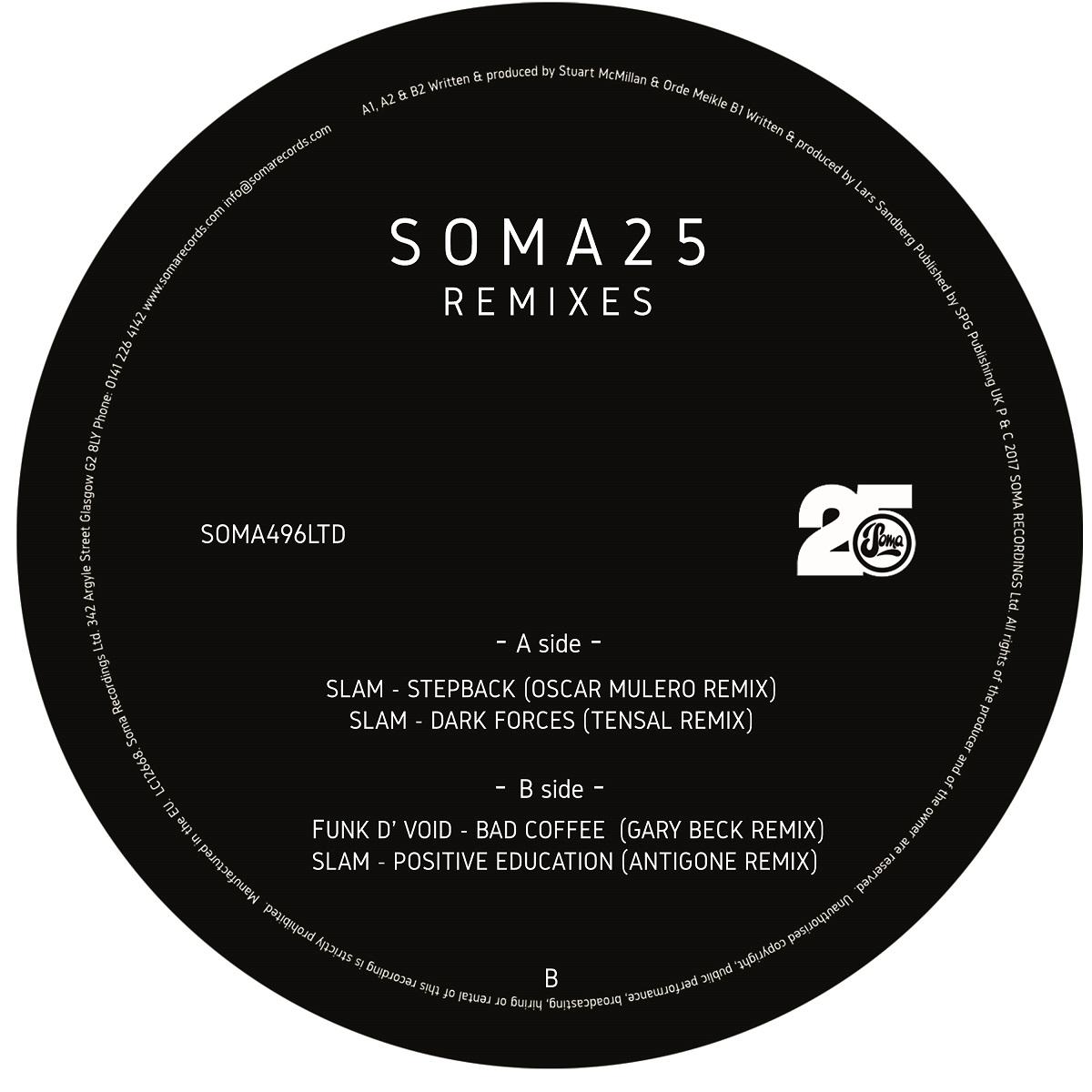 Various/SOMA 25: REMIXES 12"