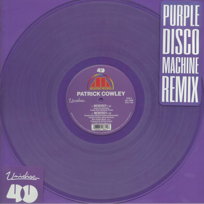 Patrick Cowley/MENERGY (PDM REMIX) 12"