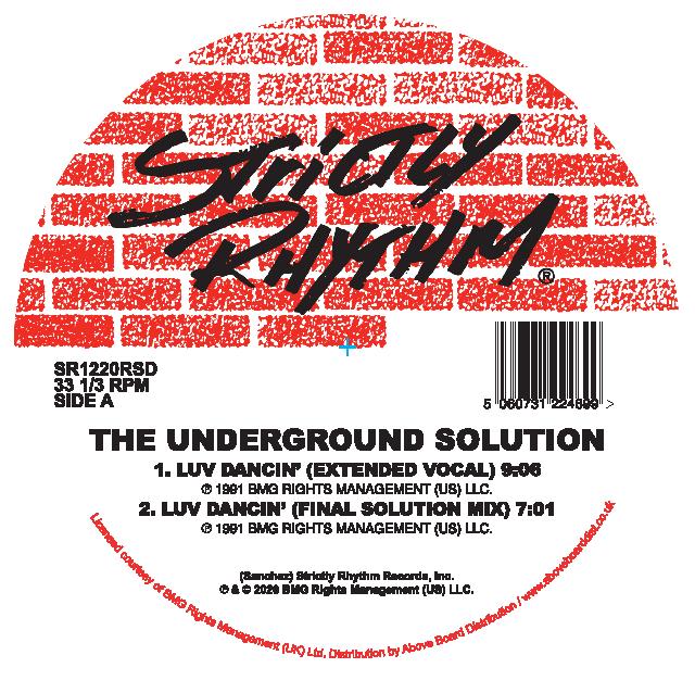 Underground Solution/LUV DANCIN D12"