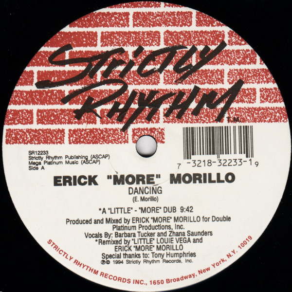 Erick 'More' Morillo/DANCING 12"