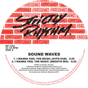 Sound Waves/I WANNA FEEL THE MUSIC 12"