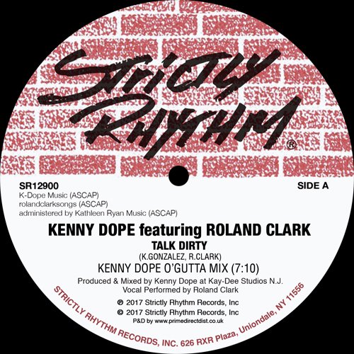 Kenny Dope/TALK DIRTY 12"
