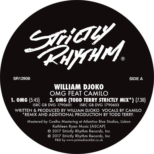 William Djoko/OMG (TODD TERRY RMX'S) 12"