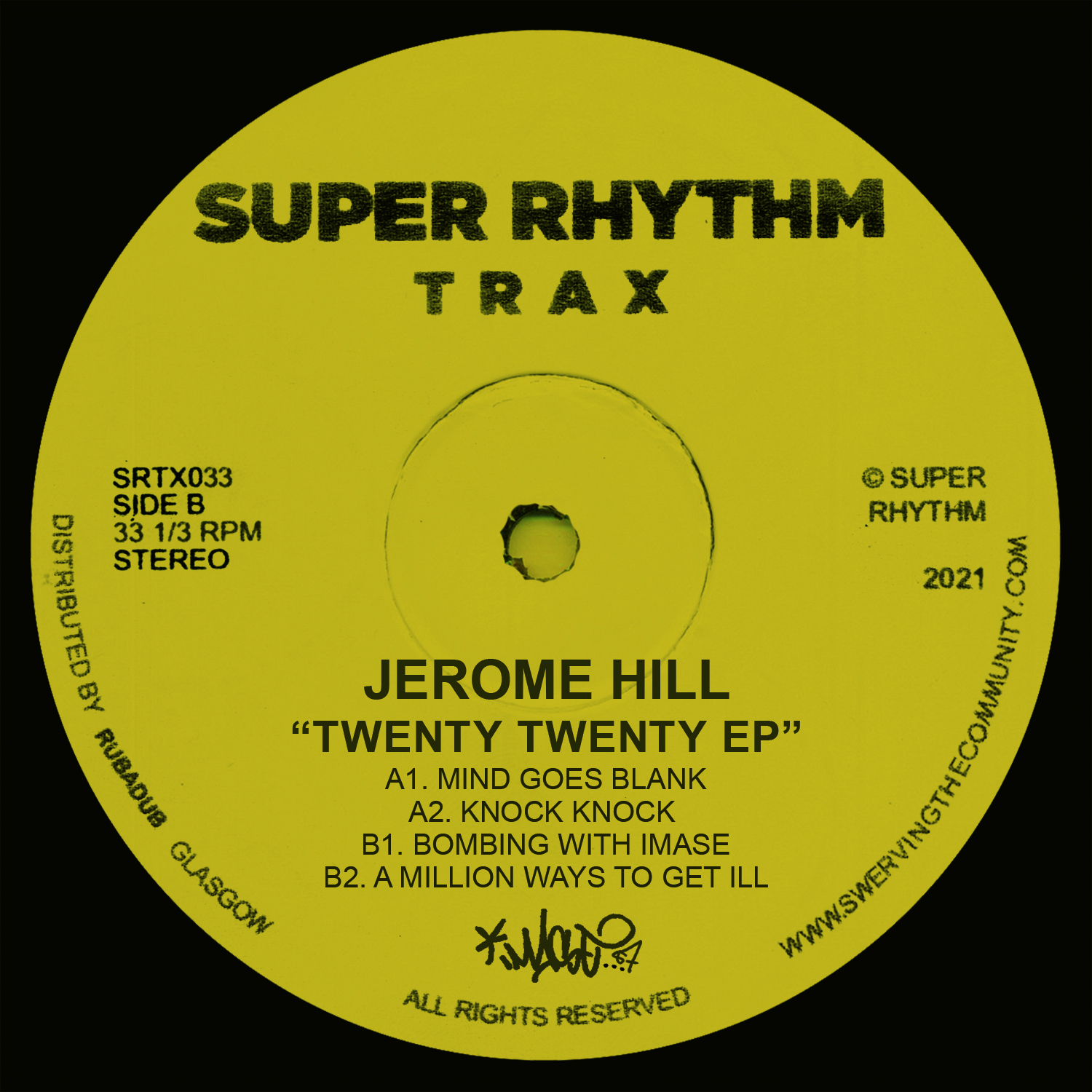Jerome Hill/TWENTY TWENTY EP 12"