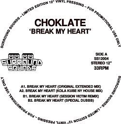 Choklate/BREAK MY HEART 12"