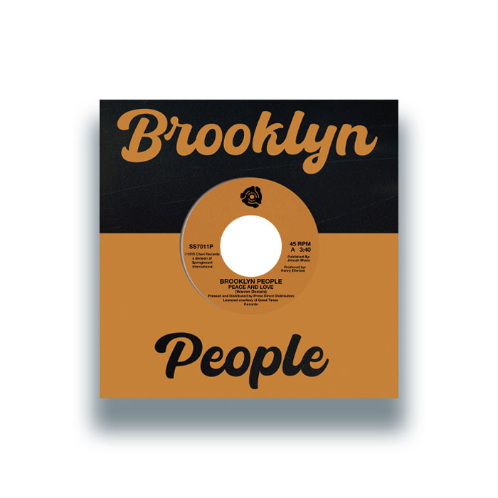 Brooklyn People/PEACE AND LOVE 7"