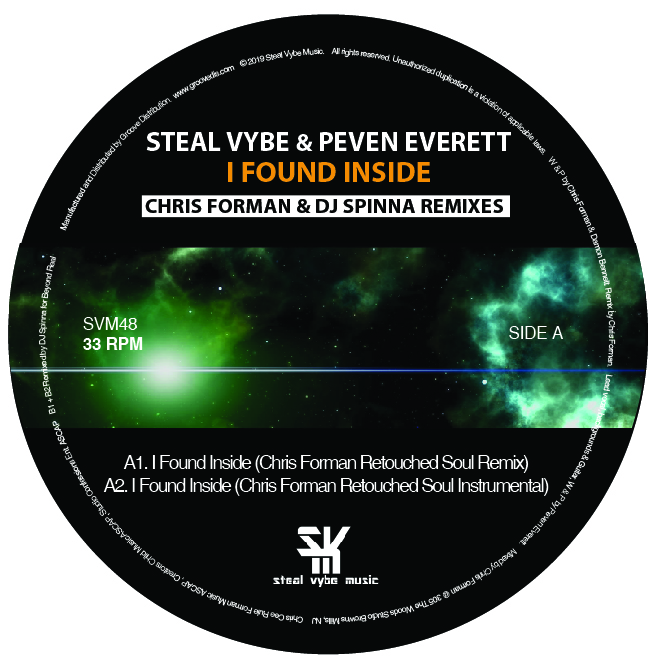 Peven Everett/I FOUND INSIDE REMIXES 12"