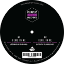 Purple Disco Machine/DEVIL IN ME (CLEAR VINYL REPRESS) 12"