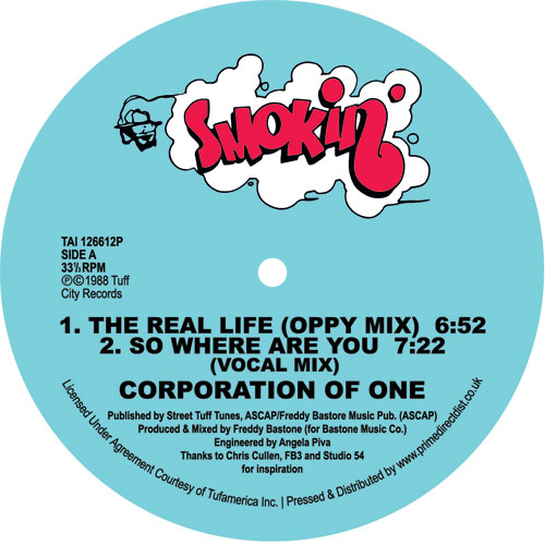 Corporation Of One/THE REAL LIFE 12"