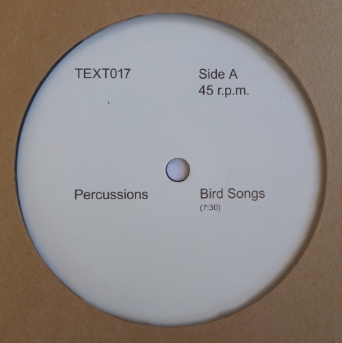 Percussions/BIRD SONGS 12"