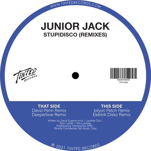Junior Jack/STUPIDISCO (REMIXES) 12"