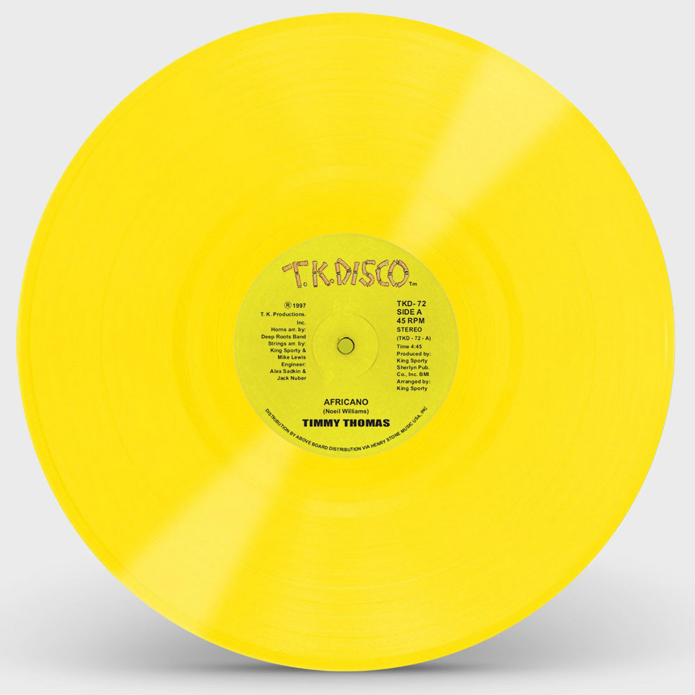 Timmy Thomas/AFRICANO (YELLOW) 12"