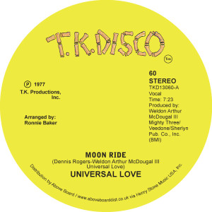 Universal Love/MOON RIDE 12"