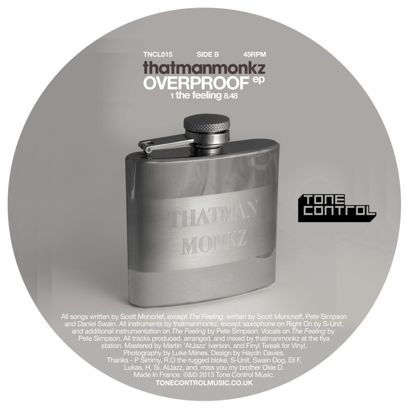 Thatmanmonkz/OVERPROOF EP 12"