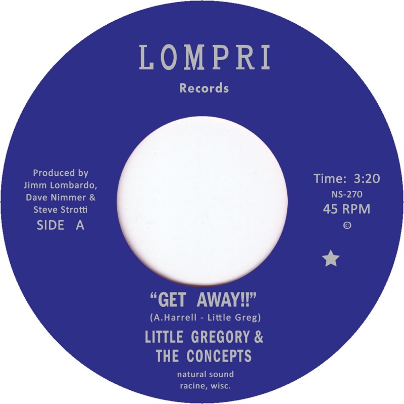 Little Gregory & Concepts/GET AWAY 7"