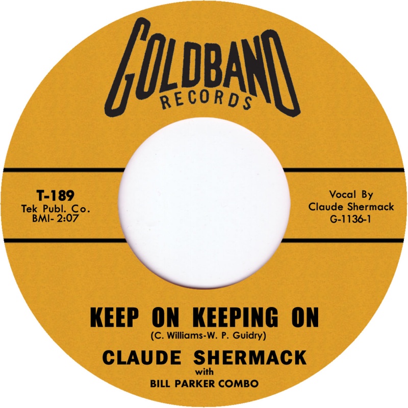 Claude Shermack/KEEP ON KEEPING ON 7"