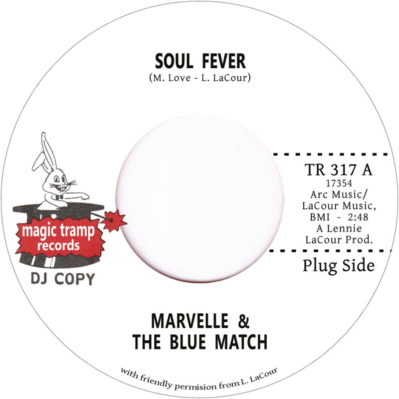 Marvelle & The Blue Match/SOUL FEVER 7"