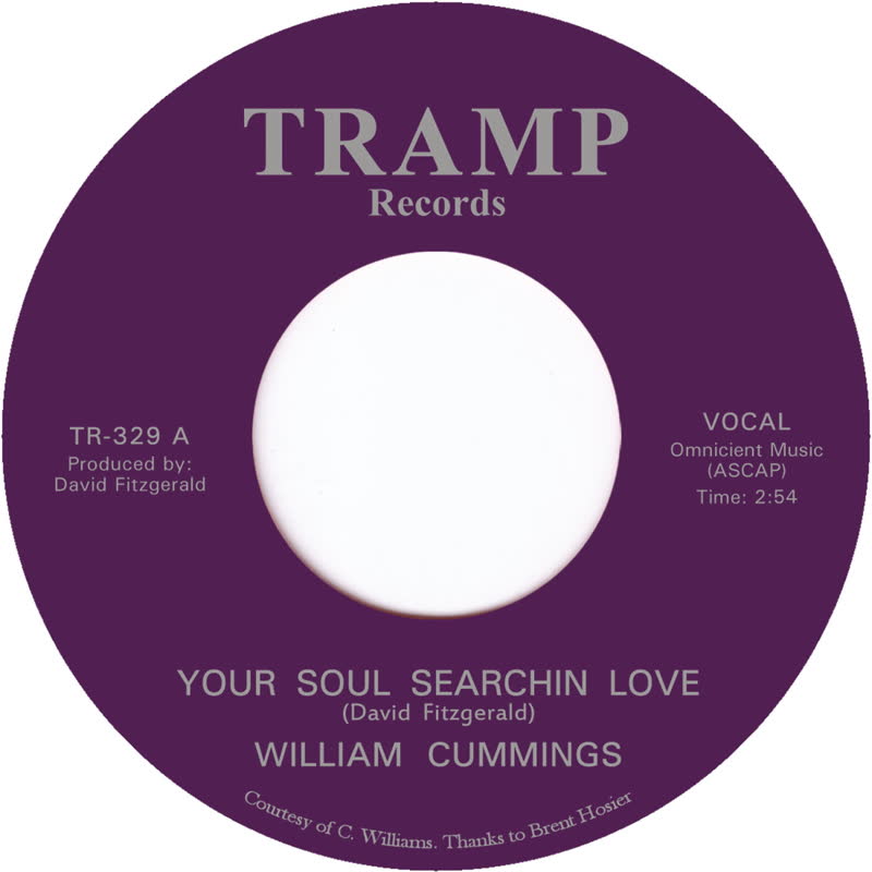 William Cummings/YOUR SOUL SEARCHIN.. 7"